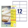 Kép 1/2 - Etikett AVERY LR3424 105x48mm környezetbarát 1200 címke/doboz 100 ív/doboz