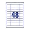 Kép 3/6 - Etikett AVERY L4736REV-100 45,7x21,2 mm univerzális visszaszedhető 4800 címke/doboz 100 ív/doboz