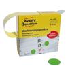 Kép 2/6 - Etikett AVERY 3855 öntapadó jelölőpont adagoló dobozban zöld 19mm 250 jelölőpont/doboz