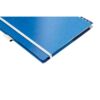 Kép 4/5 - Spirálfüzet LEITZ Wow Active A/4 80 lapos kockás kék