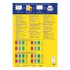 Kép 6/7 - Etikett AVERY 3453 105x37mm univerzális kék 1600 címke/doboz 100 ív/doboz