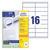 Kép 1/6 - Etikett AVERY 3423 105x35mm univerzális 1600 címke/doboz 100 ív/doboz