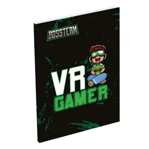 Notesz LIZZY CARD A/7 papírfedeles BossTeam VR Gamer