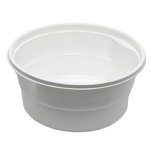 Műanyag levesestál 500 ml fehér 50db/csomag 3185